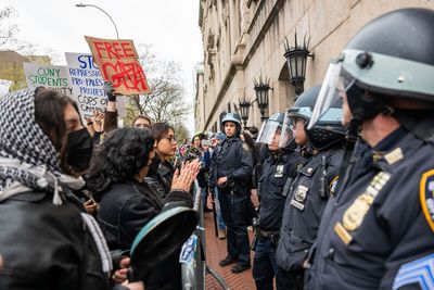 NYPD says Palestine activists "peaceful"
