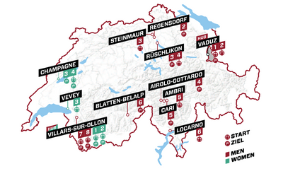 Tour de Suisse Women 2024 route