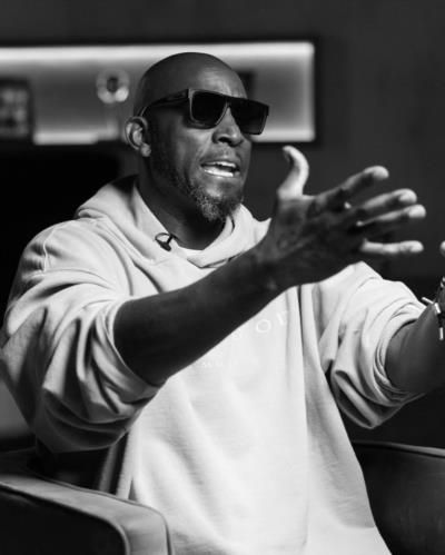 Kevin Garnett's Timeless Style: A Candid Black And…