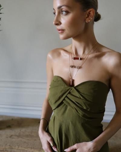 Nicole Richie: Elegance And Grace In Green