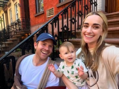 Brianne Howey's Heartwarming Family Selfie