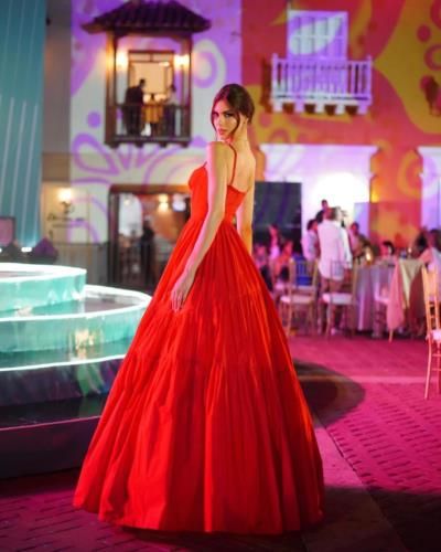 Sofía Osío Luna: Setting Hearts Ablaze In Red Fashion