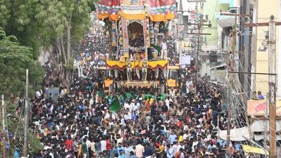 Thousands participate in annual car festival of Thanjavur’s Big Temple