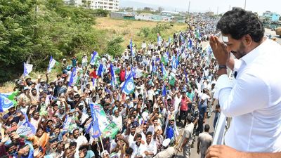 Without me at the helm, welfare and development initiatives will fall apart, says Jagan Mohan Reddy