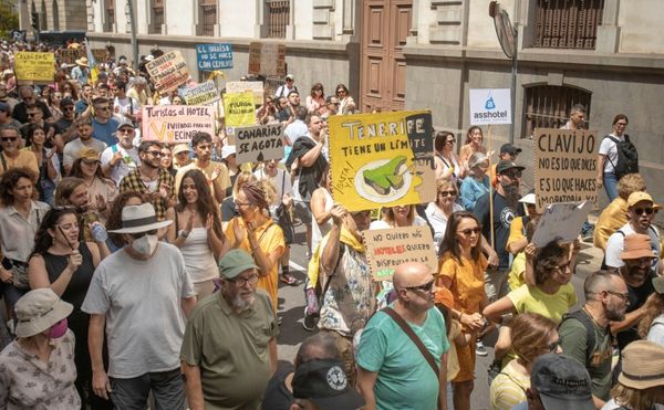 Mass Protests In Canary Islands Decry Overtourism