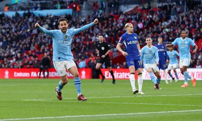 Manchester City reach FA Cup final after Bernardo Silva’s late strike sinks Chelsea