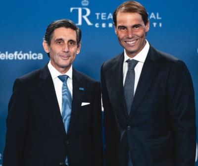 Rafael Nadal And José María Álvarez-Pallete: Elegance And Camaraderie