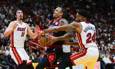 DeMar DeRozan shares simple thought after Bulls’ Play-In loss to Heat