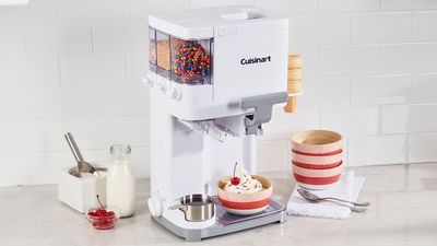Cuisinart's soft serve sundae station is like a Pizza Hut Ice Cream Factory in miniature
