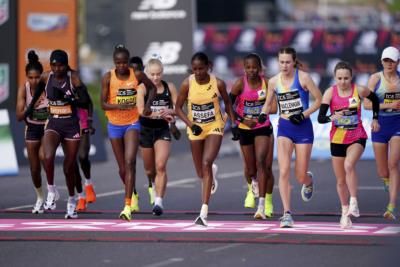 Peres Jepchirchir Wins London Marathon, Sets Women-Only Record