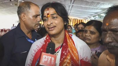 BJP candidate for Hyderabad LS seat Madhavi Latha booked for ‘hurtful’ remarks