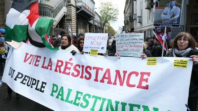 Parisians protest against Islamophobia amid Gaza war tensions