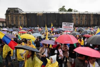 Colombians Protest Petro's Reforms