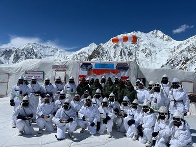 "Siachen is India's capital of valour and bravery": Rajnath Singh