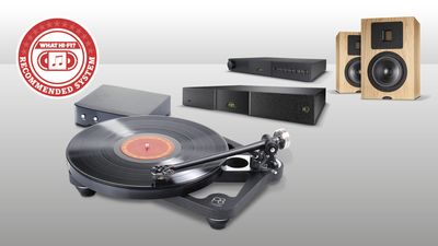 Tight on space? This superb vinyl and streaming hi-fi system is ideal for smaller rooms