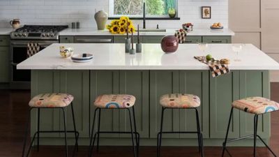 These 8 small kitchen island color ideas will transform even the tiniest hubs