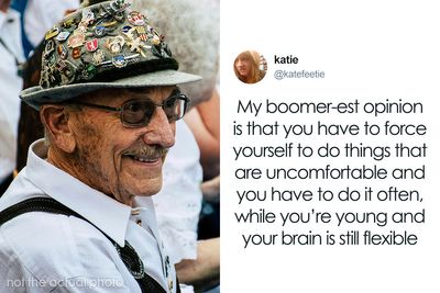 People Are Baffled To Agree With This Boomer Take On Doing Uncomfortable And Difficult Things