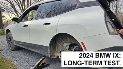 2024 BMW iX xDrive50 Long-Term Test: A Road Trip Champ, Even With A Flat Tire