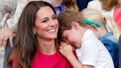 The unexpected inspiration behind Prince Louis's 'first words' revealed by Kate Middleton