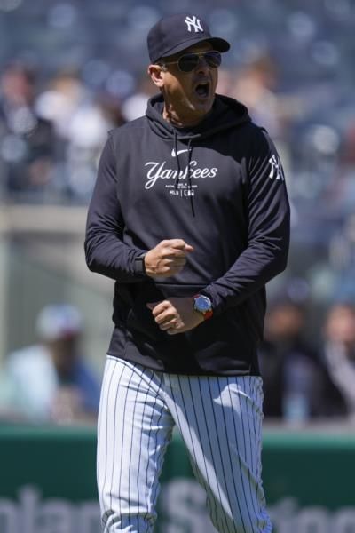 Yankees Manager Boone Ejected Early In Game Against Athletics