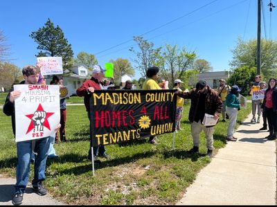 Madison County Tenants Union marches against nationwide, statewide homelessness crises