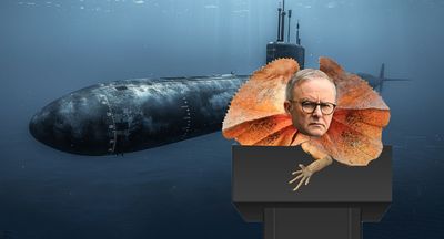 People want better lives, not a PM on a podium in front of a submarine