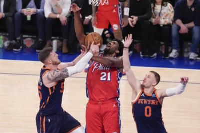 Knicks Beat 76Ers In Thrilling Game 2 Playoff Victory