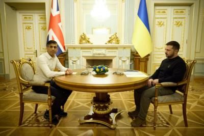 UK's Sunak To Increase Military Support For Ukraine