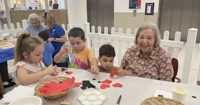 'Making something cool': preschoolers and aged care residents team up