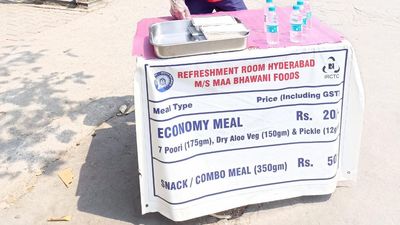 Economy meals at ₹20-50 at select railway stations