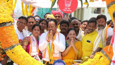 Alliance candidate Arani Srinivasulu vows to end YSRCP’s ‘anarchic rule’ in Tirupati