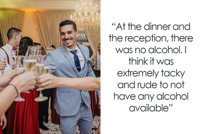 “He Was Tacky And Rude”: Sister Freaks At Brother’s Alcohol-Free Wedding