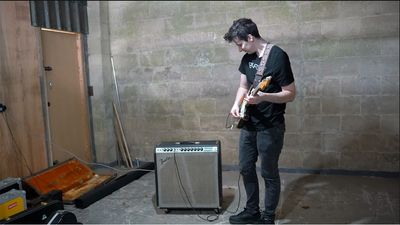 “It actually gave me more Hendrix vibes than Stevie vibes”: Watch what happens when you play a Strat through a cranked Super Reverb in an empty warehouse