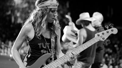 “Nobody said, ‘You need to play five-string,’ but for stadium gigs there’s nothing cooler than hitting a low B and feeling it in your core”: Kenny Chesney bassist Harmoni Kelley on why five-strings rule for modern country players