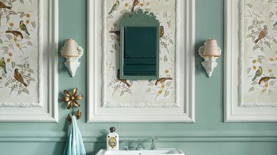 7 stylish small bathroom wall paneling ideas that designers say will "leave a lasting impression"