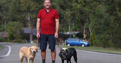 Thornton resident Paul Johns shares a special bond with his two guide dogs