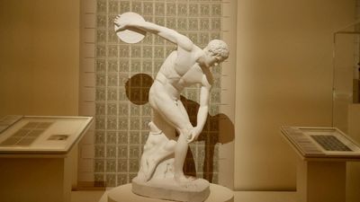 Louvre exhibition zooms in on history and those behind the modern Olympics