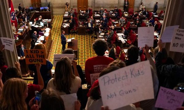 Tennessee passes bill to allow teachers to carry concealed guns despite protests