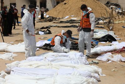 Uncovering of mass grave at Gaza’s Nasser Hospital: What you need to know