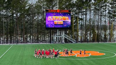 Clemson's New Lacrosse Facilities Feature This Sharp New LED Scoreboard