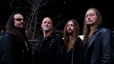 "Given titles like Bury The Cross… With Your Christ, it’d be a sucker’s bet to imagine Deicide taking their boot off the throat of organised religion." Satanic death metallers return from the abyss with Banished By Sin