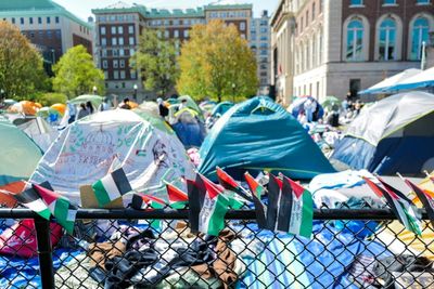 Columbia Officials, Pro-Palestinian Student Protesters Find Tense Truce