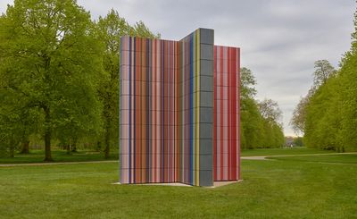 Gerhard Richter unveils new sculpture at Serpentine South