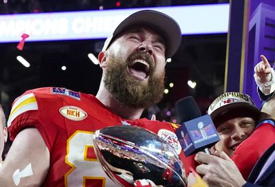 The Chiefs rallied behind a Taylor Swift song that’s probably about Travis Kelce