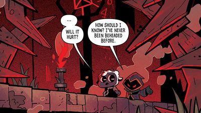 Baa-bye! The first Cult of the Lamb comic looks both heartbreaking and hilarious