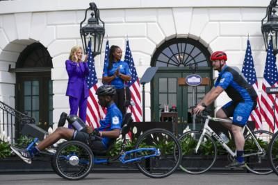 Jill Biden Commends President's Support For Wounded Warriors