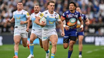 Des drought over as Titans stun Warriors on Anzac Day