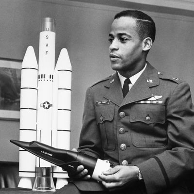 He missed a chance to be the first Black astronaut. Now, at 90, he's going into space