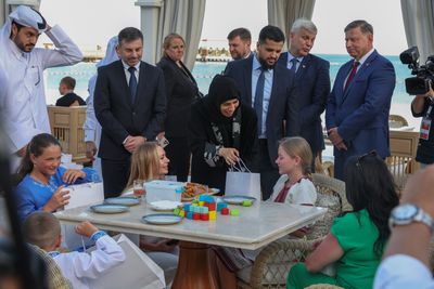 Qatar hails mediation ‘milestone’ as it hosts freed Ukrainian, Russian kids