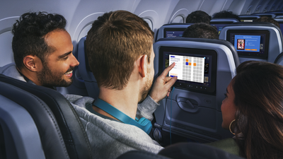 In-flight seatback entertainment just got more personal